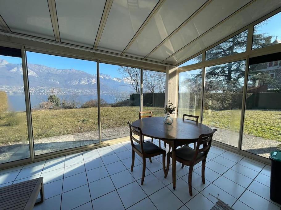 La Roseliere Sud, Vue Lac & Jardin Sévrier Εξωτερικό φωτογραφία